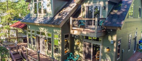 Voorkant van accommodatie