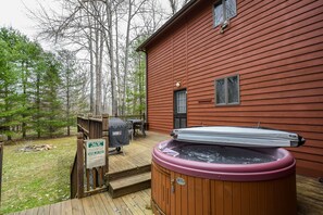 Huis, Meerdere bedden, bubbelbad | Spa
