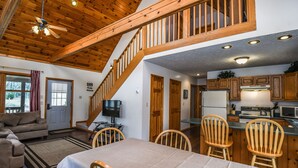 House, Multiple Beds, Hot Tub | Living room | TV, fireplace