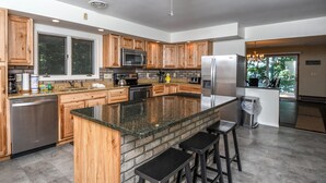 House, Multiple Beds, Hot Tub | Private kitchen - Dreamscapes 5 Bedroom House (Swanton)
