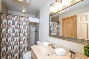 独立别墅, 多张床, 壁炉 | 浴室