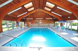 Indoor pool, outdoor pool