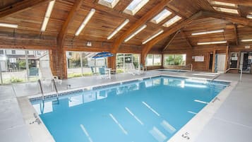 Indoor pool, outdoor pool