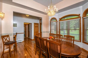 House, Multiple Beds, Hot Tub | Private kitchen