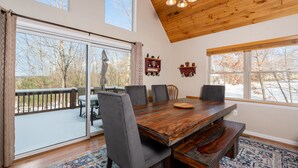 House, Multiple Beds, Hot Tub | Private kitchen | Coffee/tea maker, fridge, microwave, oven - Timberwolf 5 Bedroom House (Swanton)