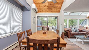 House, Multiple Beds, Fireplace | Private kitchen | Fridge, microwave, oven, stovetop