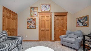 House, Multiple Beds, Hot Tub | Living room - Stone Mountain Vista 5 Bedroom House (McHenry)