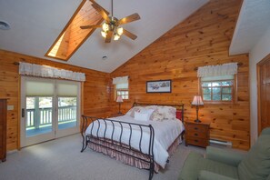 Ferienhaus, Mehrere Betten, Kamin, Blick auf den Golfplatz | 4 Schlafzimmer, kostenloses WLAN