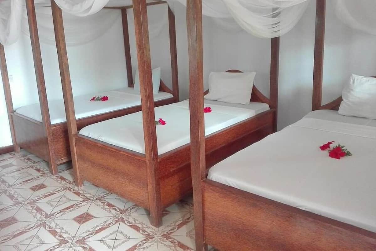Habitación triple | Sistema de insonorización, tabla de planchar con plancha, wifi gratis