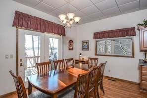 House, Multiple Beds, Hot Tub | Private kitchen - Robin's Nest 4 Bedroom House (Swanton)