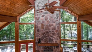 House, Multiple Beds, Hot Tub | Property grounds - Slip Away Chalet 4 Bedroom House (McHenry)