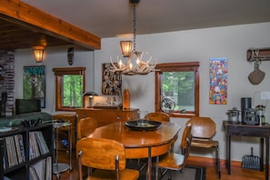 House, Multiple Beds, Fireplace | Private kitchen