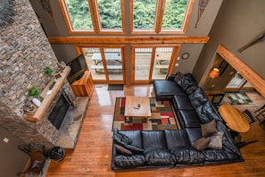 Living room - Midnight Dip 6 Bedroom House (Swanton)