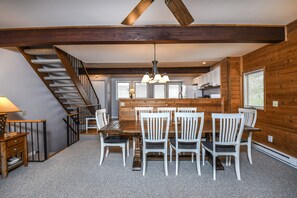 House, Multiple Beds, Fireplace | Private kitchen