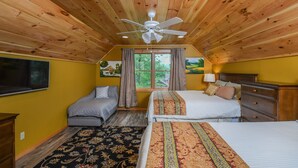Casa, varias camas, hidromasaje | 5 habitaciones, wifi gratis y ropa de cama 