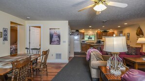 House, 2 Queen Beds, Patio | Living room - Golden Pond 2 Bedroom House (Swanton)
