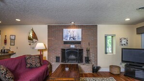 House, 2 Queen Beds, Patio | Living room - Golden Pond 2 Bedroom House (Swanton)