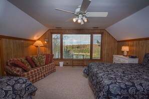 House, Multiple Beds, Fireplace