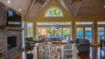 House, Multiple Beds, Hot Tub | View from room