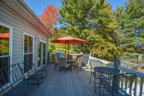 House, Multiple Beds, Fireplace | Balcony