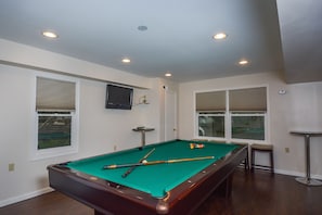 House, Multiple Beds, Hot Tub | Games room - At Ease 5 Bedroom House (Swanton)