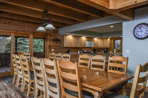 House, Multiple Beds, Fireplace | Private kitchen | Fridge, microwave, oven, stovetop