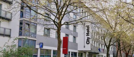 Fachada de la propiedad