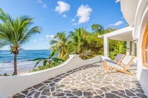 Beachfront Family Rooms with Sea View | Terrace/patio