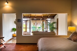 King Suite with Balcony and Sea View | Premium bedding, minibar, in-room safe, individually decorated