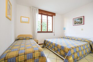 1 habitación, cunas, wifi y ropa de cama 