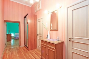 Apartment, 1 Bedroom (Italyanskaya 37) | Living area