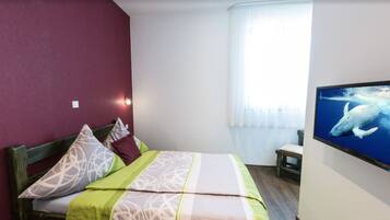 Standard-Apartment | Bettwäsche aus ägyptischer Baumwolle, hochwertige Bettwaren