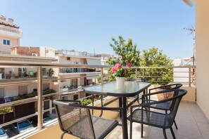 Apartment, 1 Bedroom, Balcony | Street view