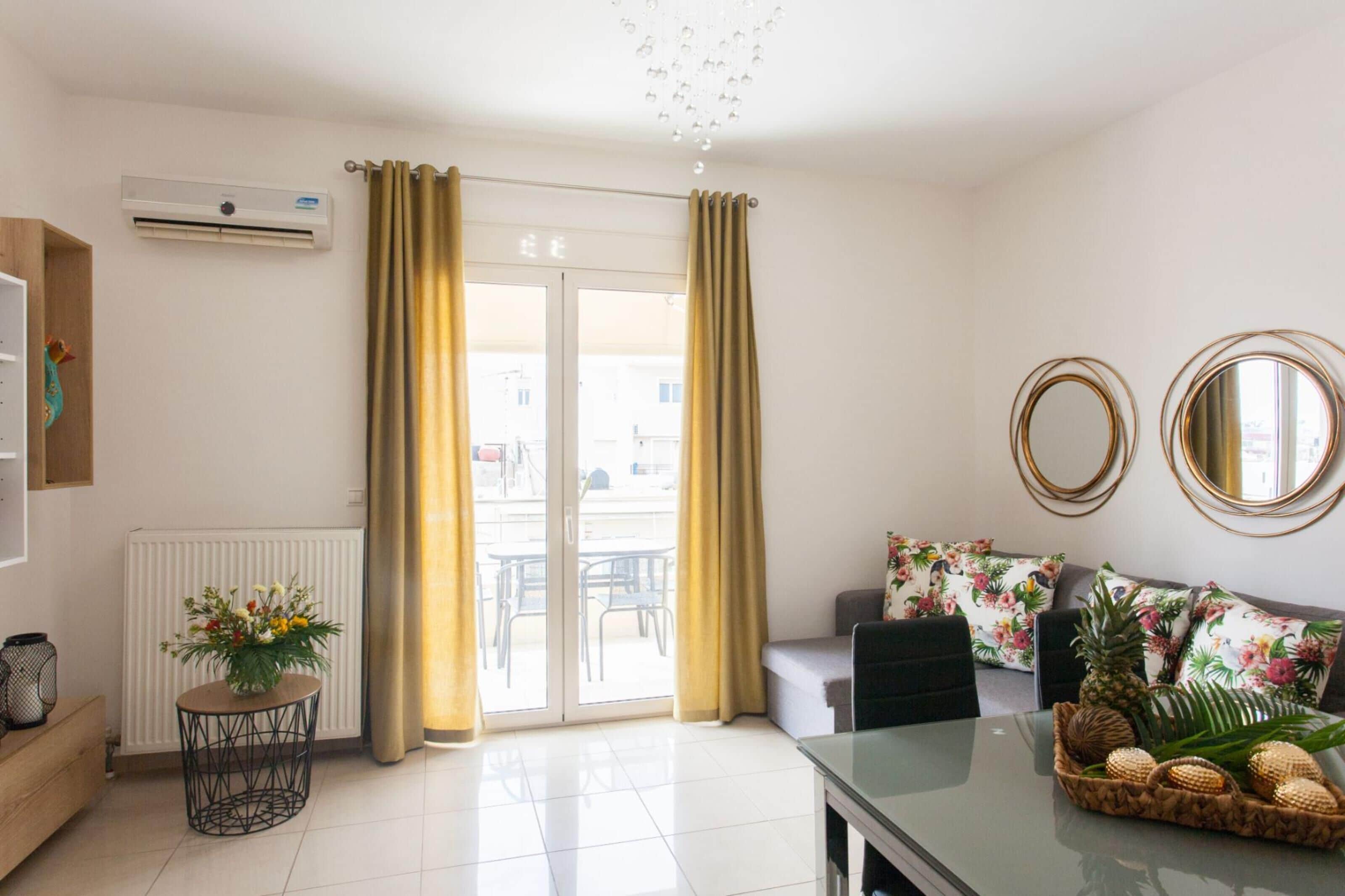 Apartment, 1 Schlafzimmer, Balkon | Wohnbereich