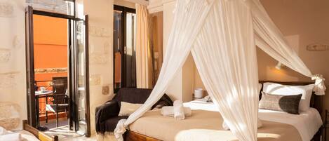 Chambre Triple, balcon