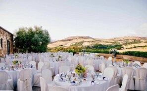 Espace mariage en plein air