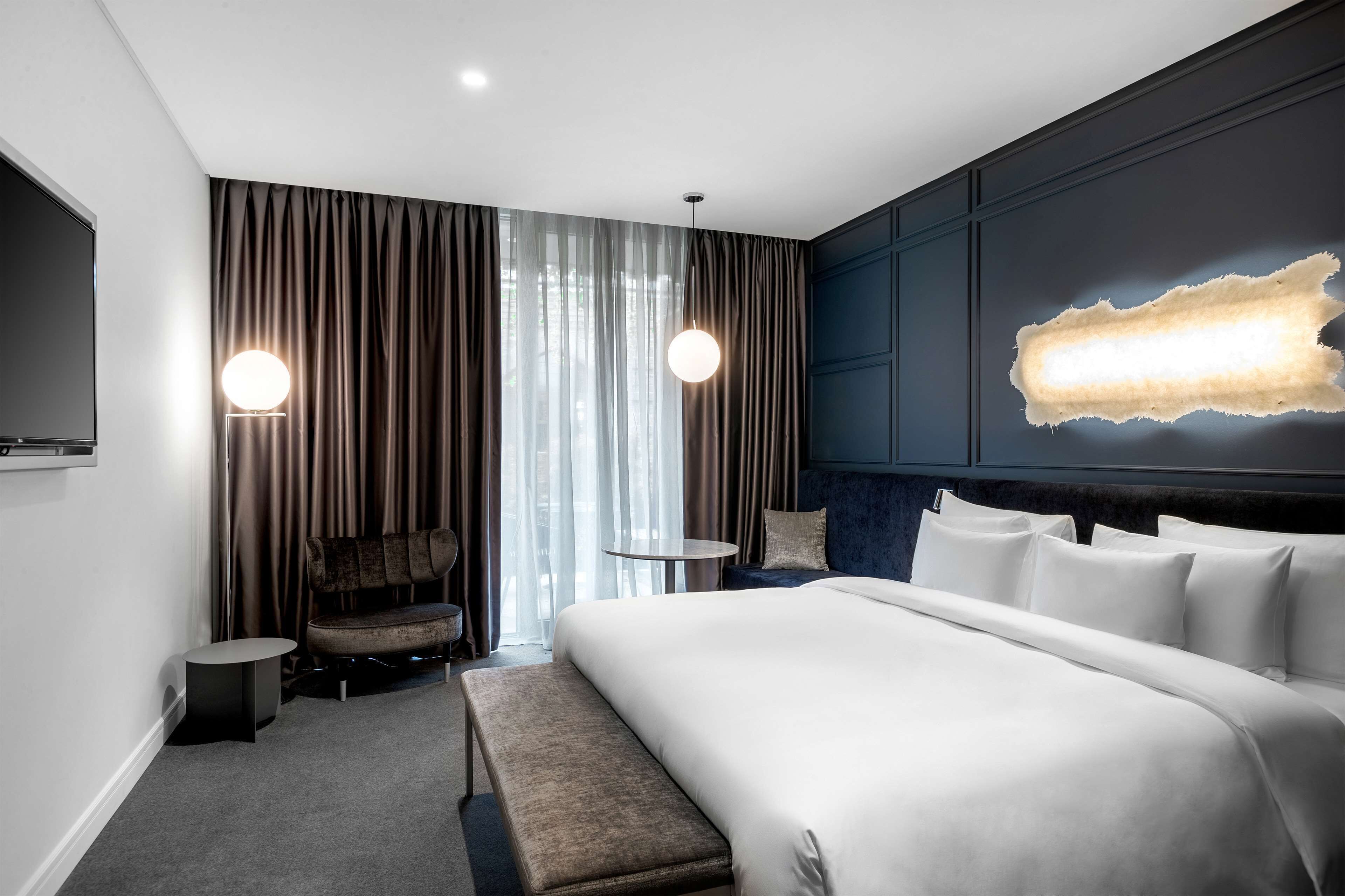 1 habitación, ropa de cama de alta calidad y minibar 