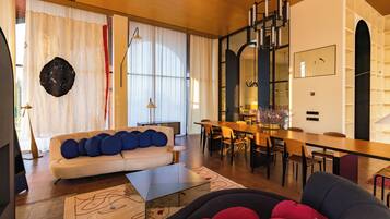 Villa, 5 Bedrooms, Private Pool | Living area | TV