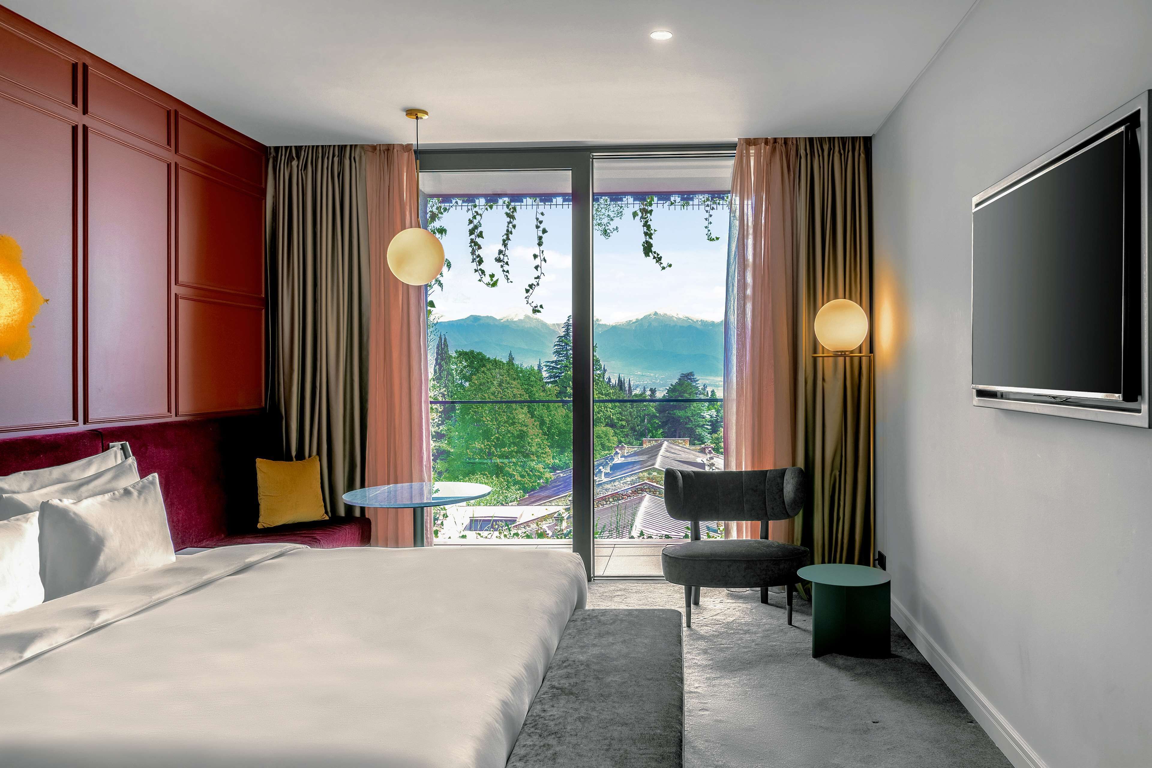 premium bedding, minibar, in-room safe, individually decorated