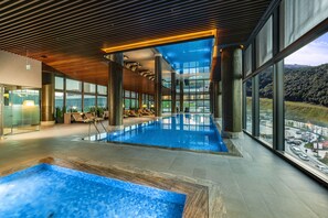 Indoor pool, sun loungers - Radisson Collection Hotel, Vadistanbul (Sariyer)