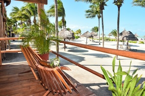 Terrace/patio - Blue Holbox Beach Front (Isla Holbox)