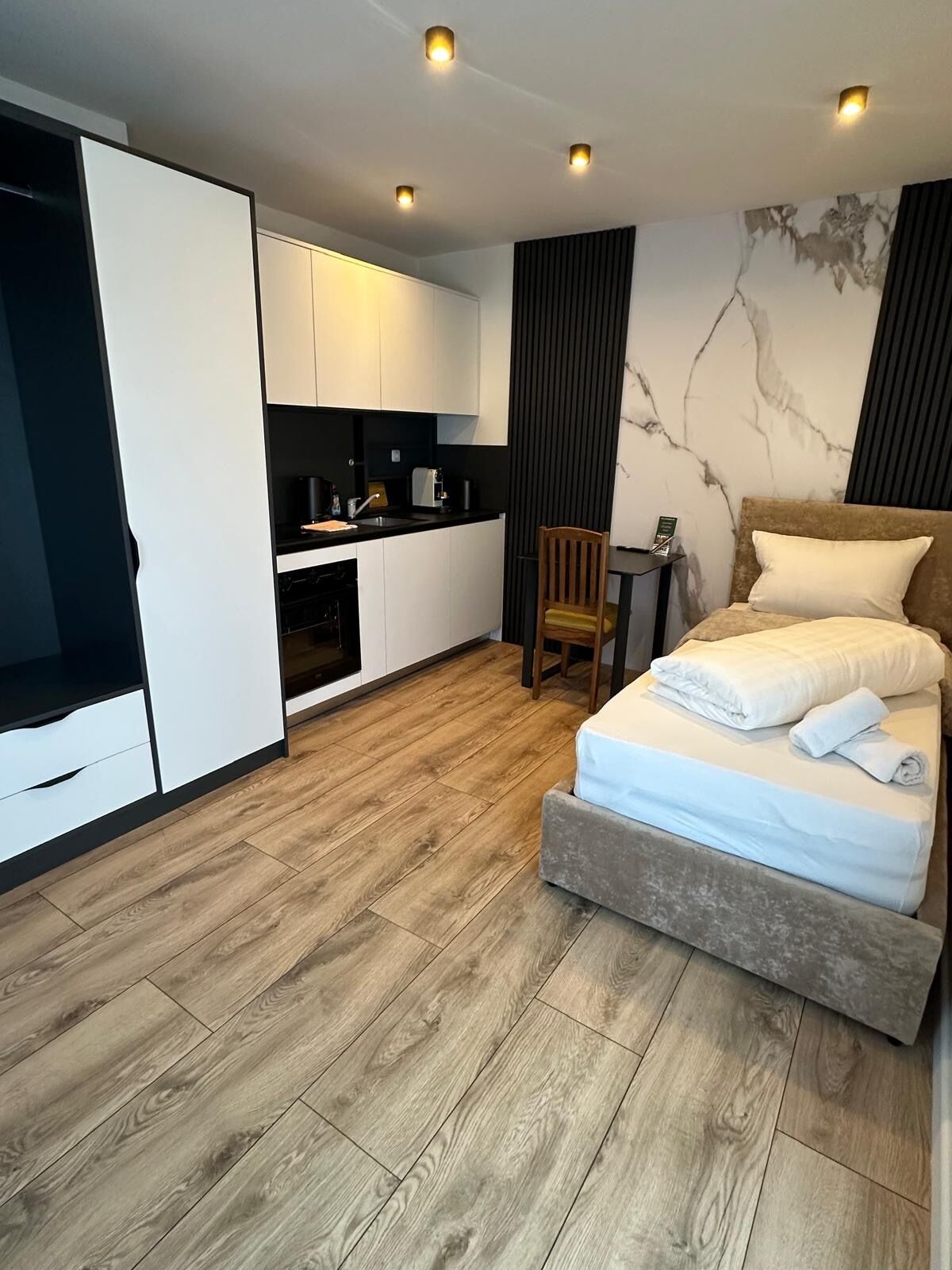 Comfort-Apartment, Blick auf den Innenhof