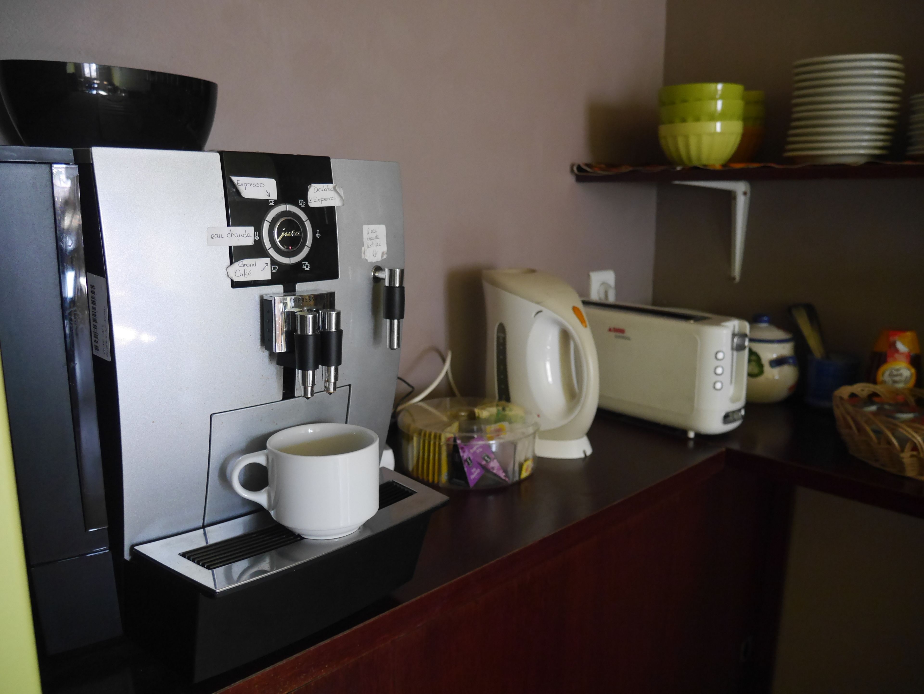 daily buffet breakfast (eur 12 per person)