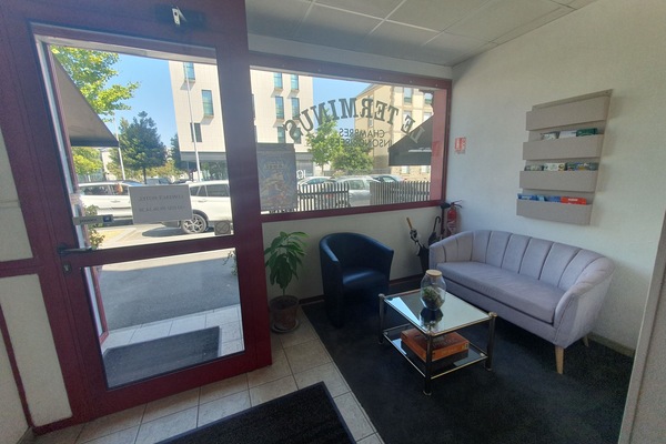 Interior entrance