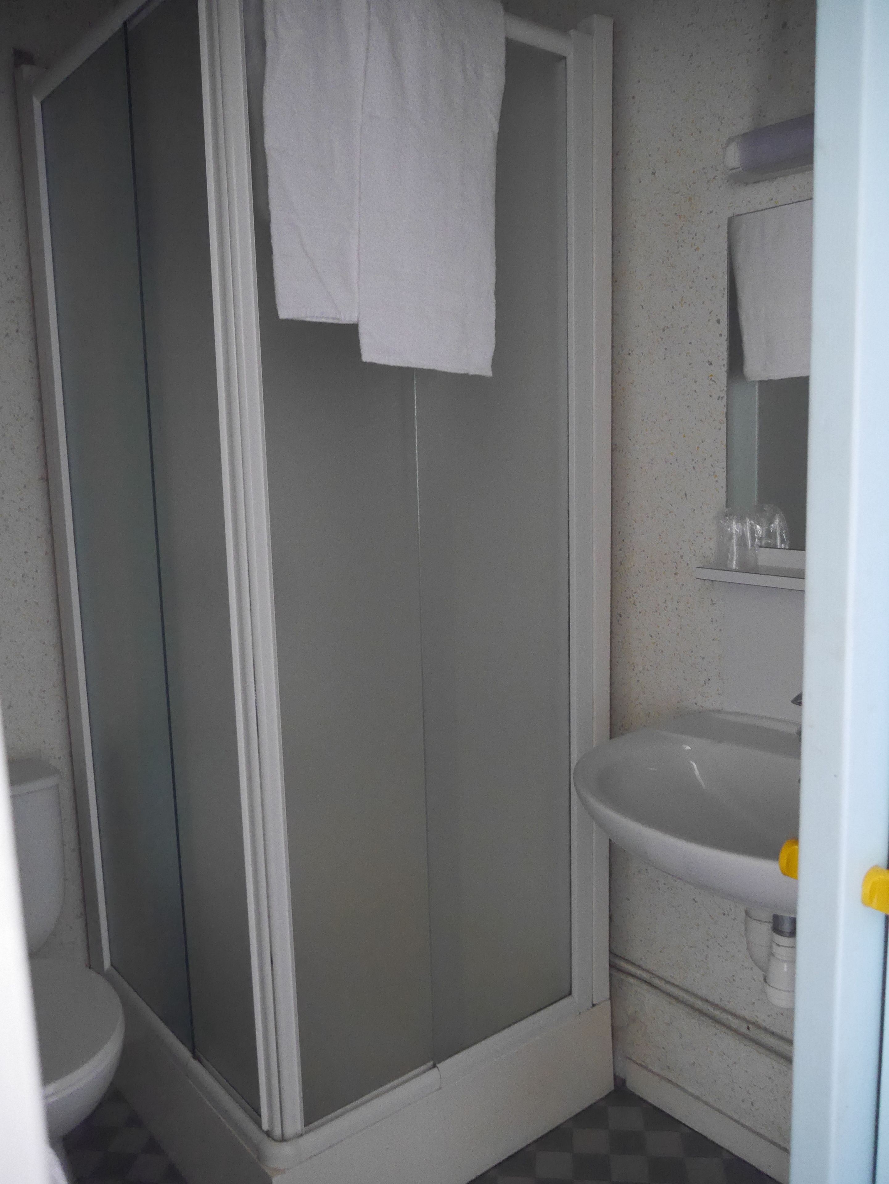 classic double room, 1 double bed, private bathroom | bathroom | shower, free toiletries, hair dryer, towels