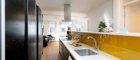 Apartment, 1 Bedroom | Living area