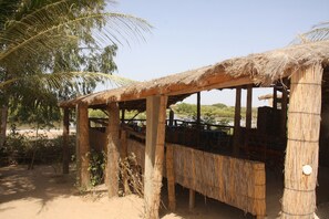 Breakfast, lunch, dinner served; local and international cuisine  - Sarahma Lodge Simal (Fatick)