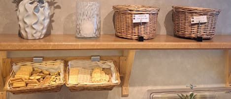 Petit déjeuner buffet compris tous les jours