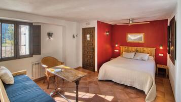 Hypo-allergenic bedding, laptop workspace, soundproofing