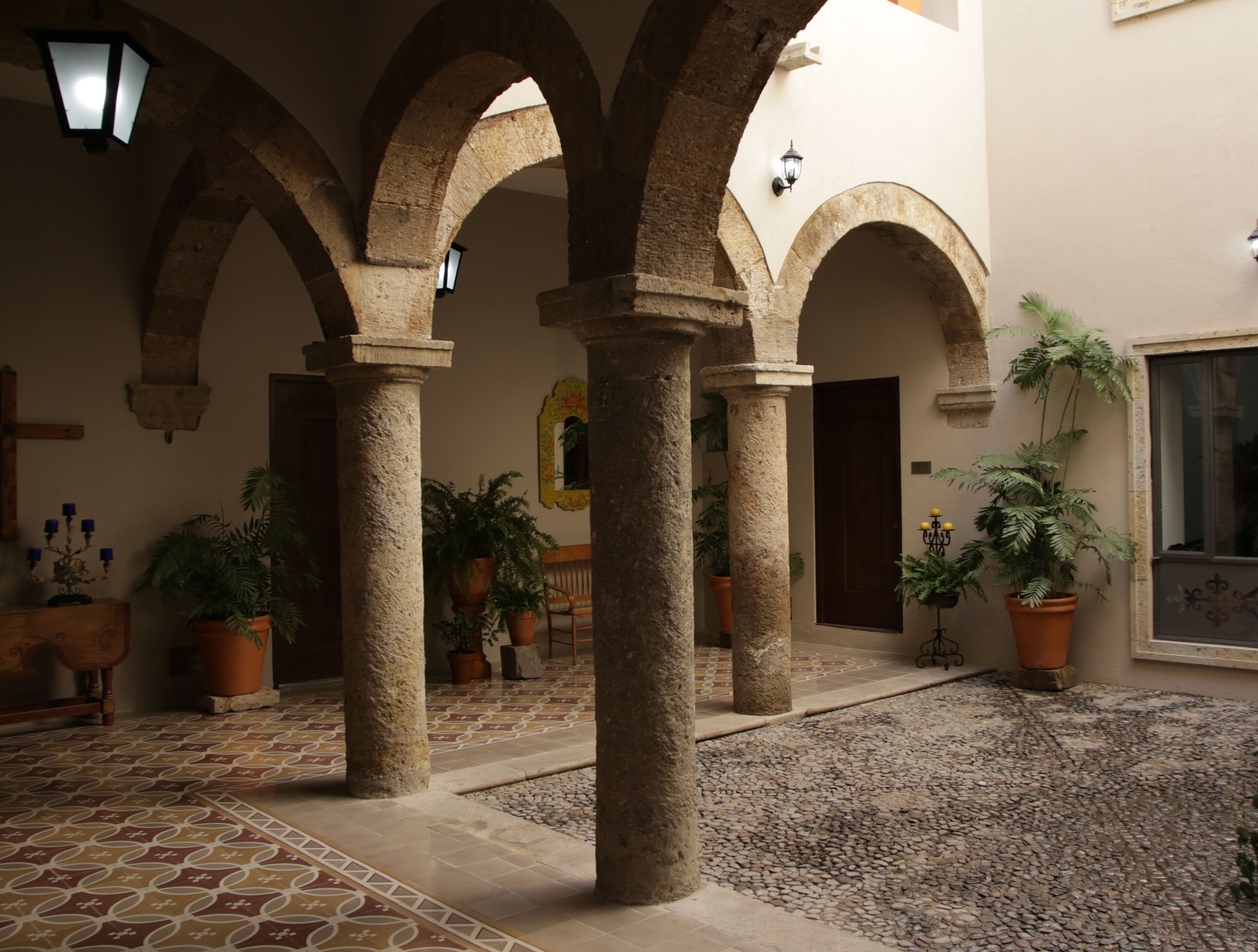 Enceinte de l’hébergement